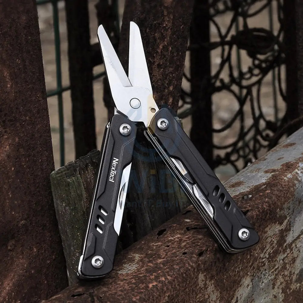NexTool Mini Sailor (Scissors Version) Multi-Tool - Black Cool Gadgets