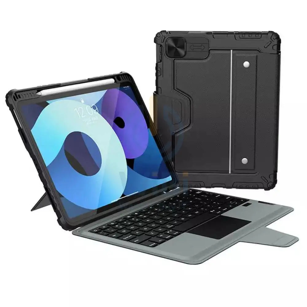 Nillkin Bumper Combo Keyboard Case - Apple iPad Air 11 Inch - 2024 Accessories > Mobiles & Tablets > Tablets > Keyboard