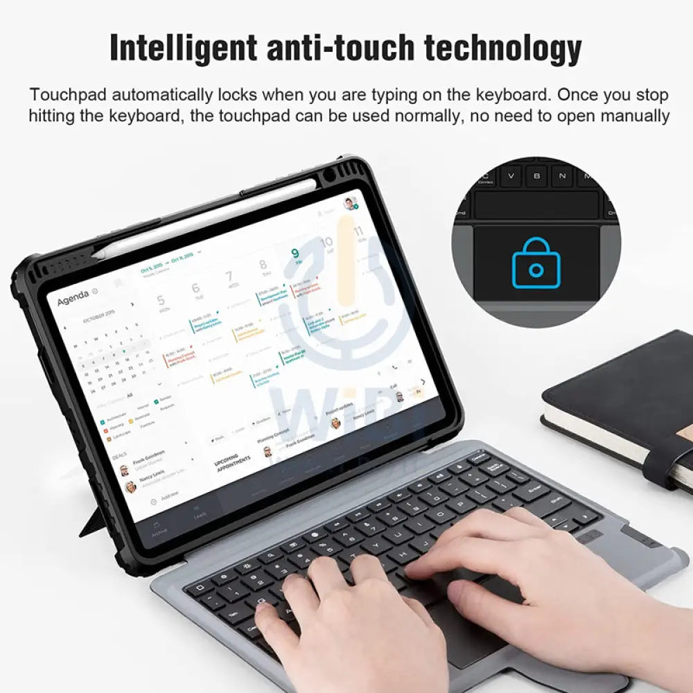 Nillkin Bumper Combo Keyboard Case - Apple iPad Pro / 12.9inch / 2020 / 2021 / 2022 Accessories > Mobiles & Tablets