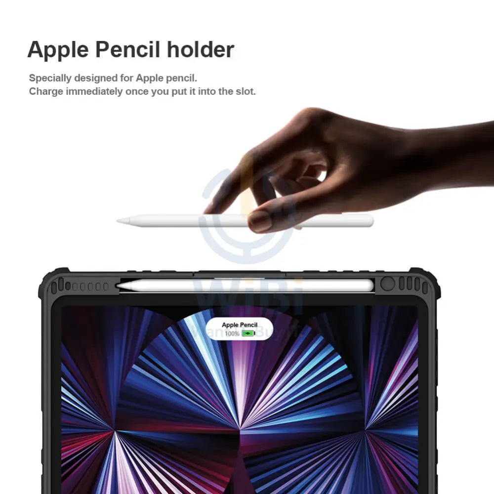 Nillkin Bumper Combo Keyboard Case - Apple iPad Pro / 12.9inch / 2020 / 2021 / 2022 Accessories > Mobiles & Tablets