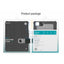 Nillkin Rugged Leather Case for iPad 10.2 2019/2022 With Camera Cover Pencil Holder Cover Shockproof Tablet case
