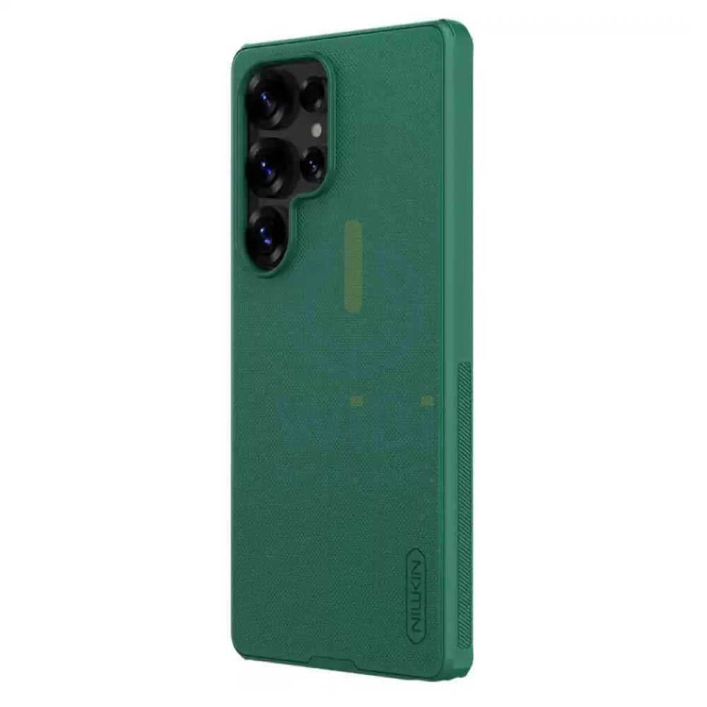 Nillkin Super Frosted Shield Pro Magnetic Matte Case - Samsung Galaxy S25 Ultra / Dark Green Accessories > Mobiles &