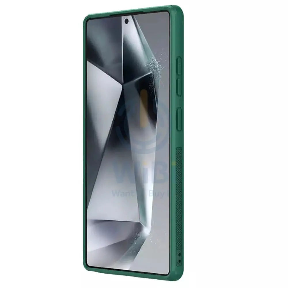 Nillkin Super Frosted Shield Pro Magnetic Matte Case - Samsung Galaxy S25 Ultra / Dark Green Accessories > Mobiles &