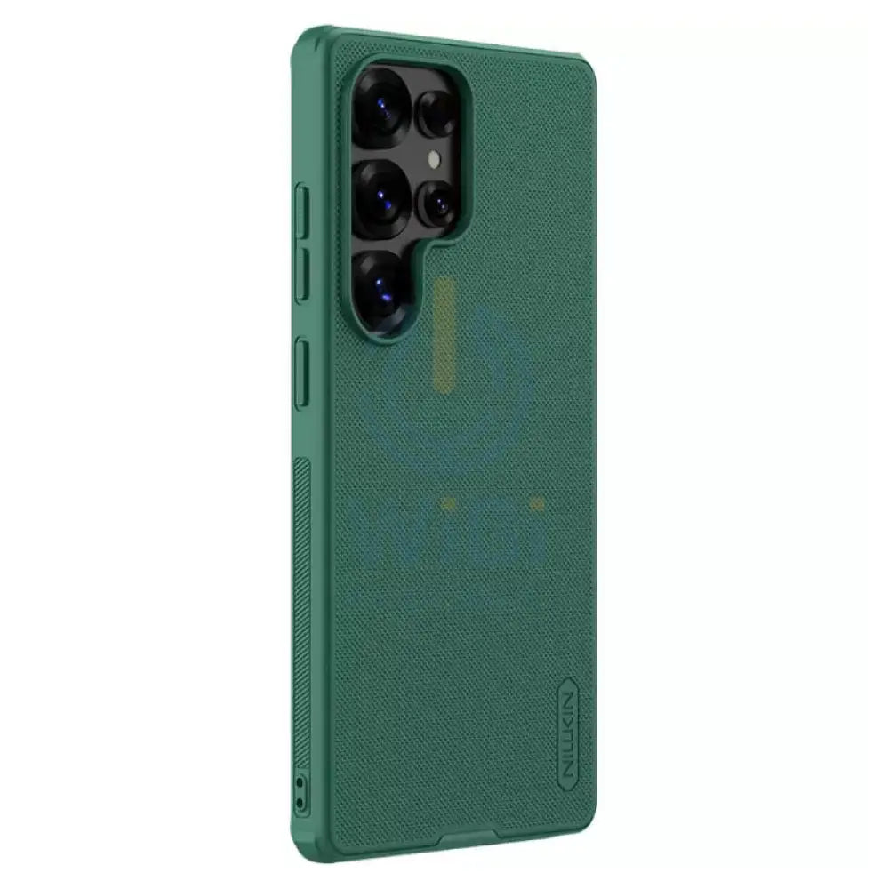 Nillkin Super Frosted Shield Pro Magnetic Matte Case - Samsung Galaxy S25 Ultra / Dark Green Accessories > Mobiles &