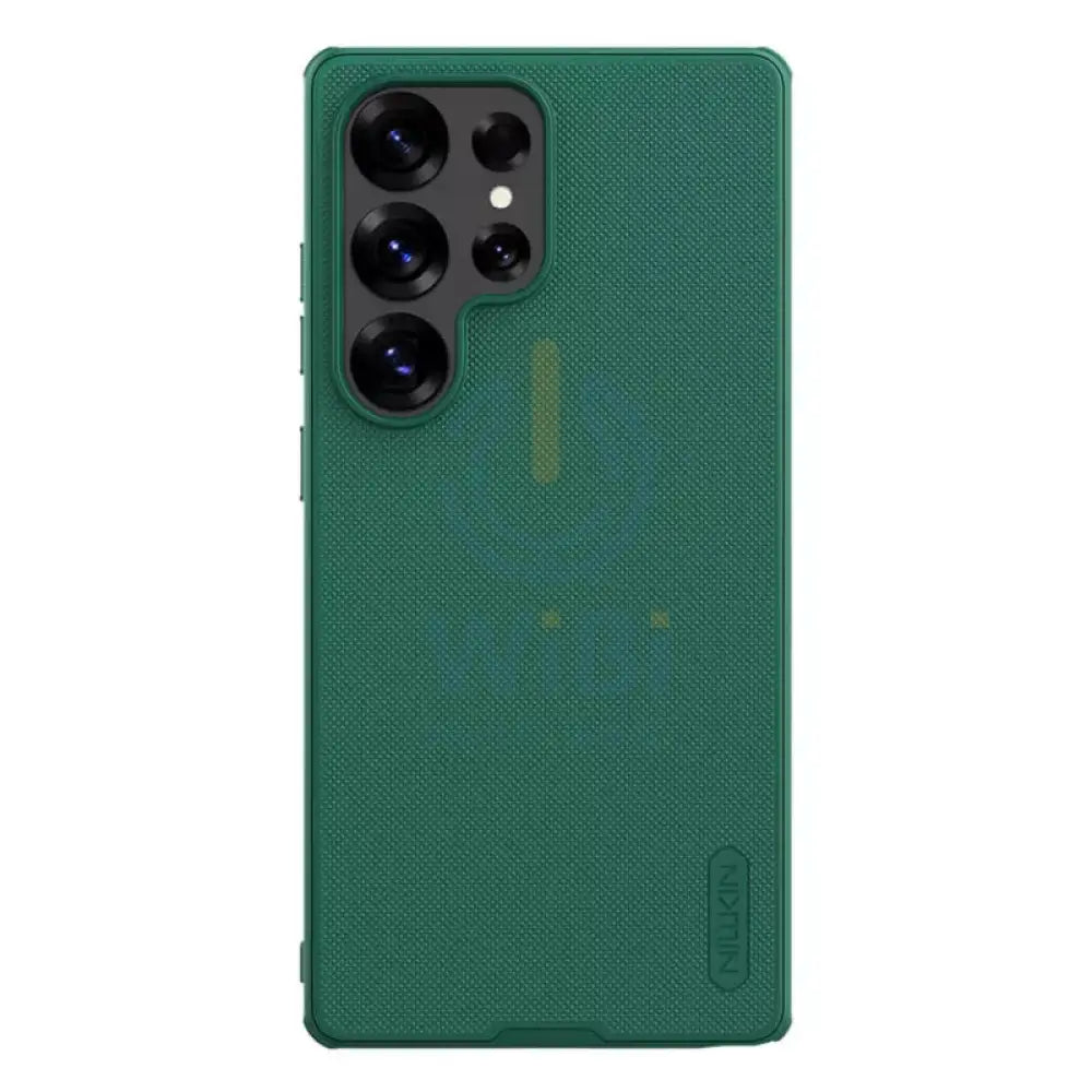 Nillkin Super Frosted Shield Pro Magnetic Matte Case - Samsung Galaxy S25 Ultra / Dark Green Accessories > Mobiles &