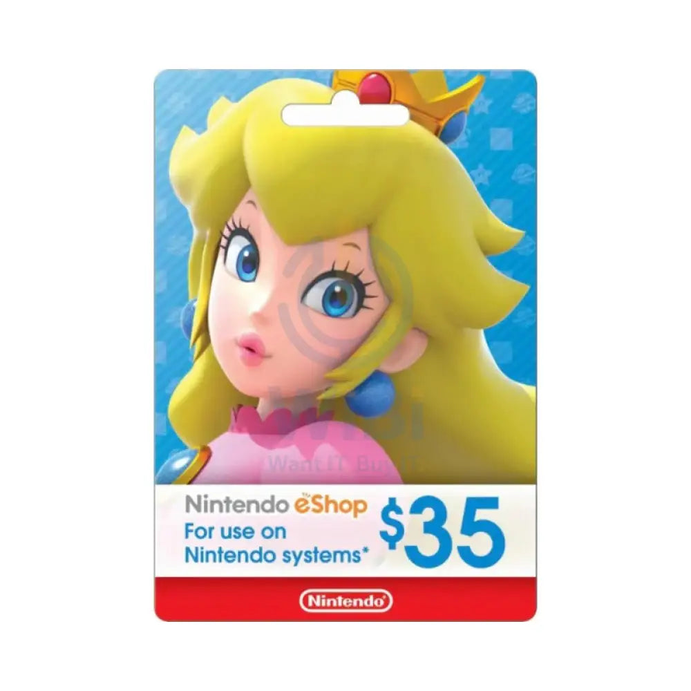 Nintendo eShop Card $35 (US) Digital Card Digital Cards