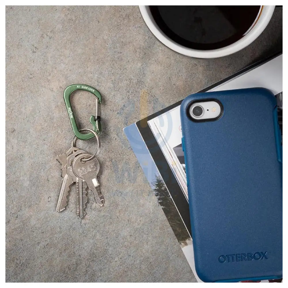 NiteIze Aluminum #4 SlideLock Carabiner - Olive Cool Gadgets