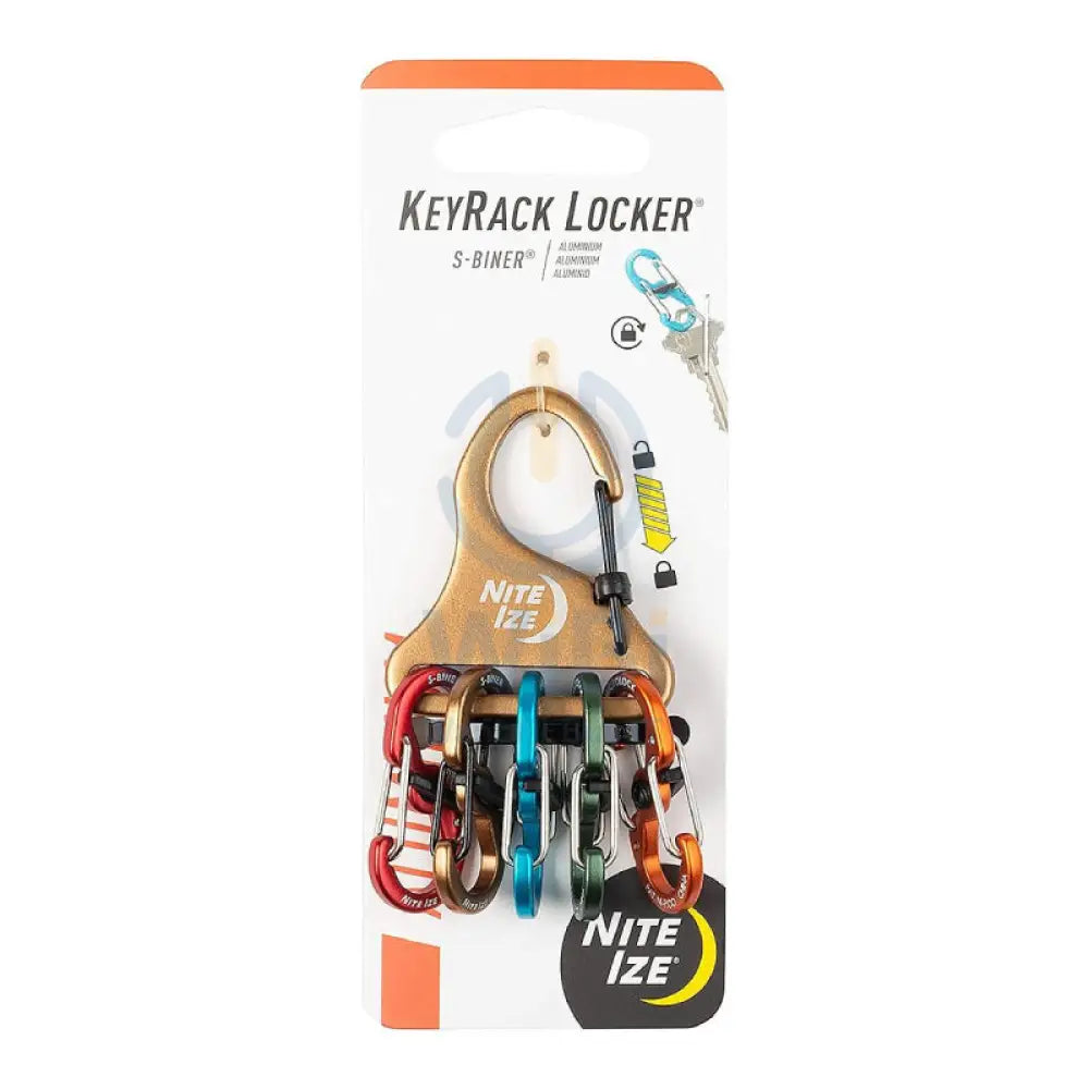 NiteIze Aluminum BigFoot KeyRack Locker - Assorted Accessories > Other Accessories