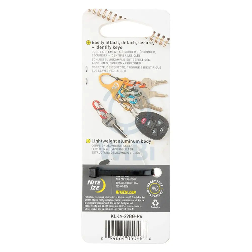 NiteIze KeyRack Locker® S-Biner® Aluminum - Assorted Accessories > Other Accessories