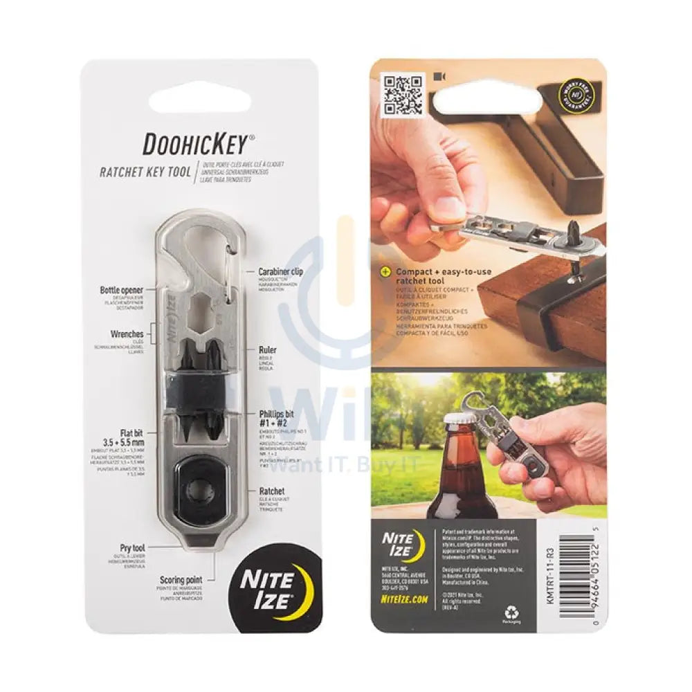 NiteIze DoohicKey® Ratchet Key Tool Accessories > Other Accessories