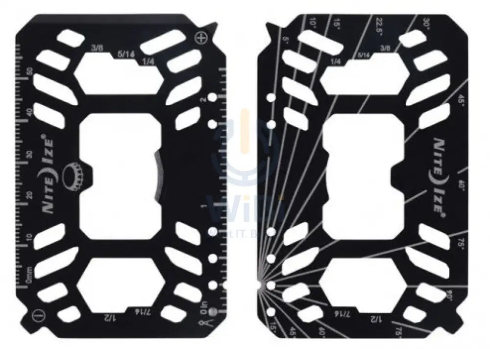 NiteIze Financial Tool® Multi Tool Card - Black Accessories > Other Accessories