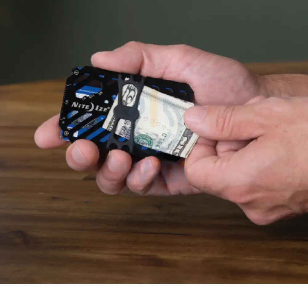 NiteIze Financial Tool® Multi Tool Wallet - Black Accessories > Mobiles & Tablets