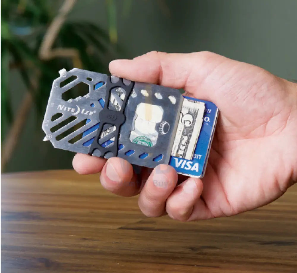 NiteIze Financial Tool® Multi Tool Wallet - Black Accessories > Mobiles & Tablets