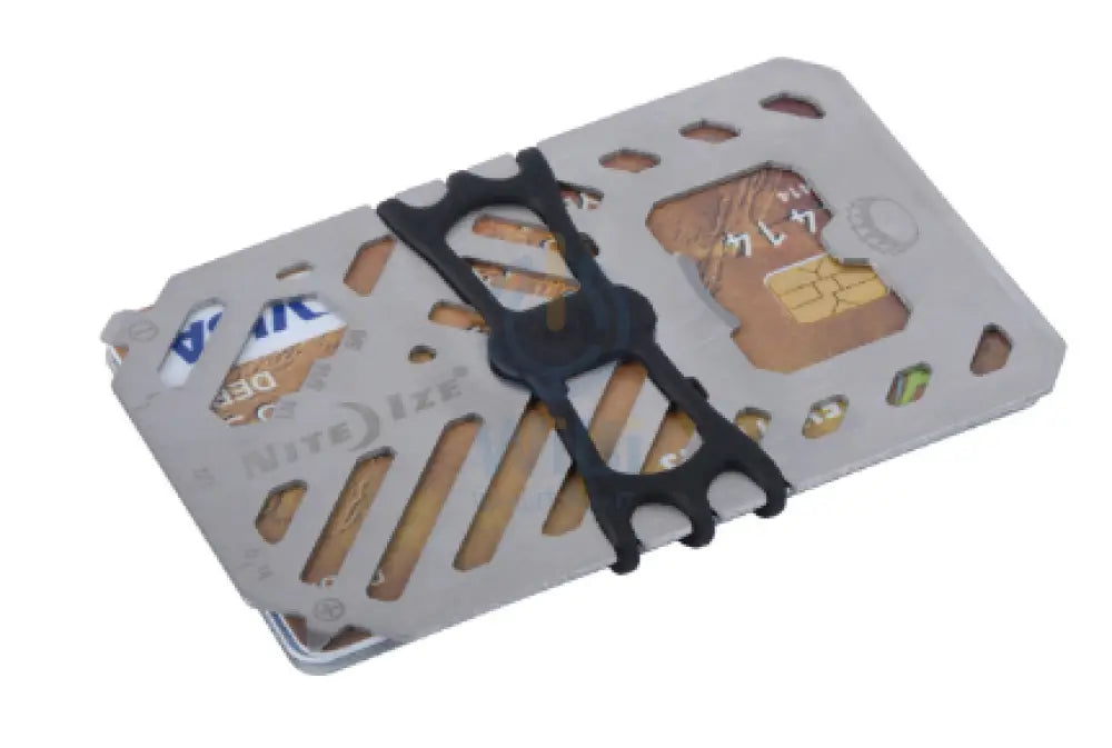 NiteIze Financial Tool® Multi Tool Wallet - Black Accessories > Mobiles & Tablets