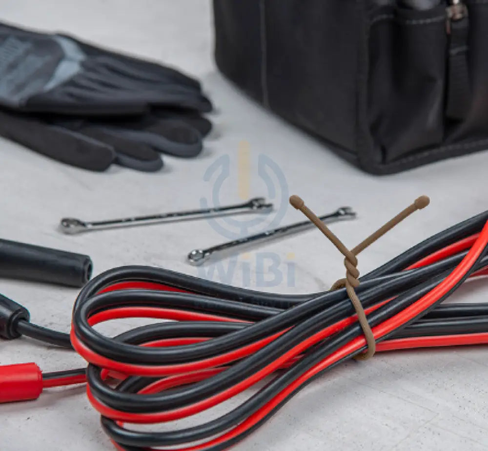 NiteIze Gear Tie® Reusable Rubber Twist Tie 12 in. - 2 Pack - Black Accessories > Other Accessories