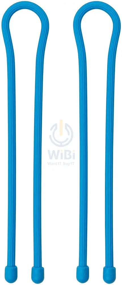 NiteIze Gear Tie® Reusable Rubber Twist Tie™ 18 in. - 2 Pack - Bright Blue Accessories > Other Accessories