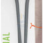 NiteIze Gear Tie® Reusable Rubber Twist Tie™ 18 in. - 2 Pack - Charcoal Accessories > Other Accessories