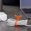 NiteIze Gear Tie® Reusable Rubber Twist Tie 6 in. - 2 Pack - Bright Orange Accessories > Other Accessories