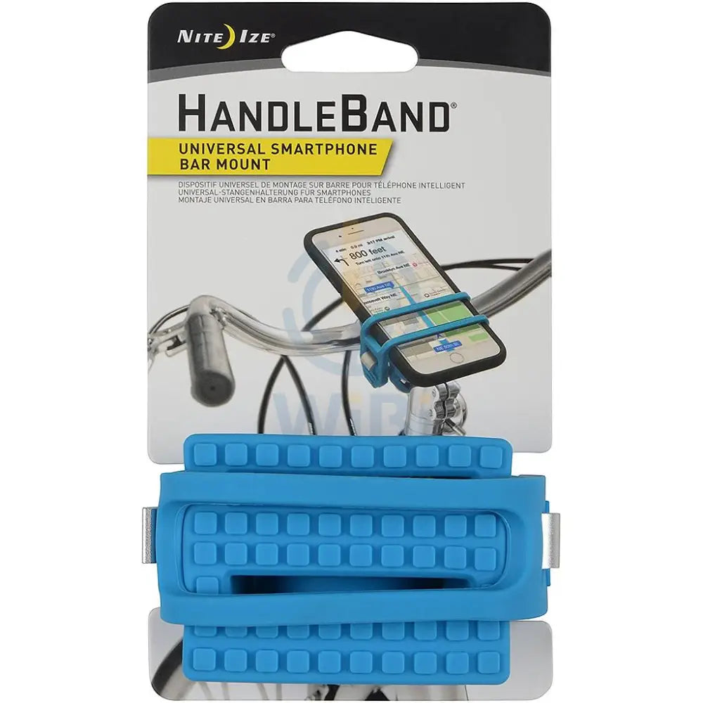 NiteIze HandleBand® Universal Smartphone Bar Bike Mount - Blue Accessories > Mobiles & Tablets > Mobiles > Mobile
