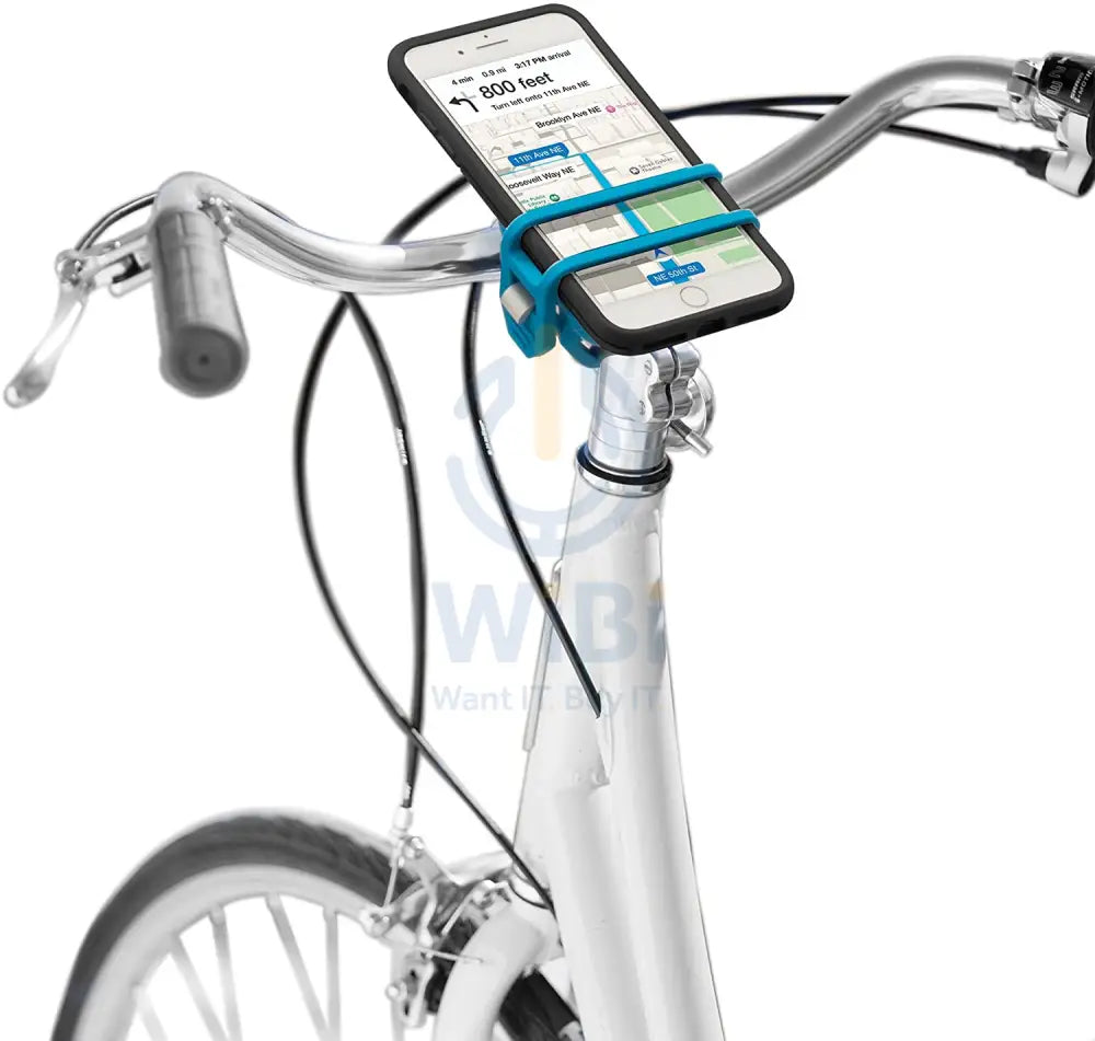 NiteIze HandleBand® Universal Smartphone Bar Bike Mount - Blue Accessories > Mobiles & Tablets > Mobiles > Mobile