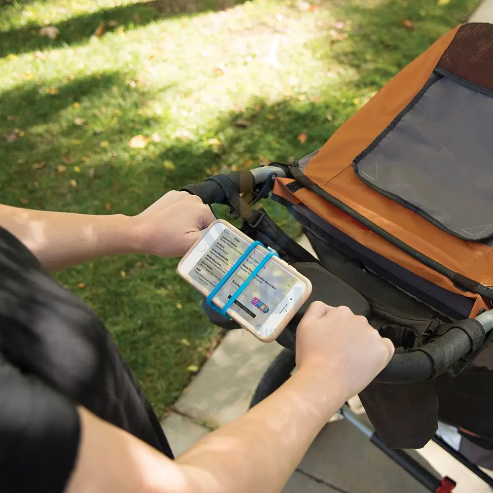 NiteIze HandleBand® Universal Smartphone Bar Bike Mount - Blue Accessories > Mobiles & Tablets > Mobiles > Mobile