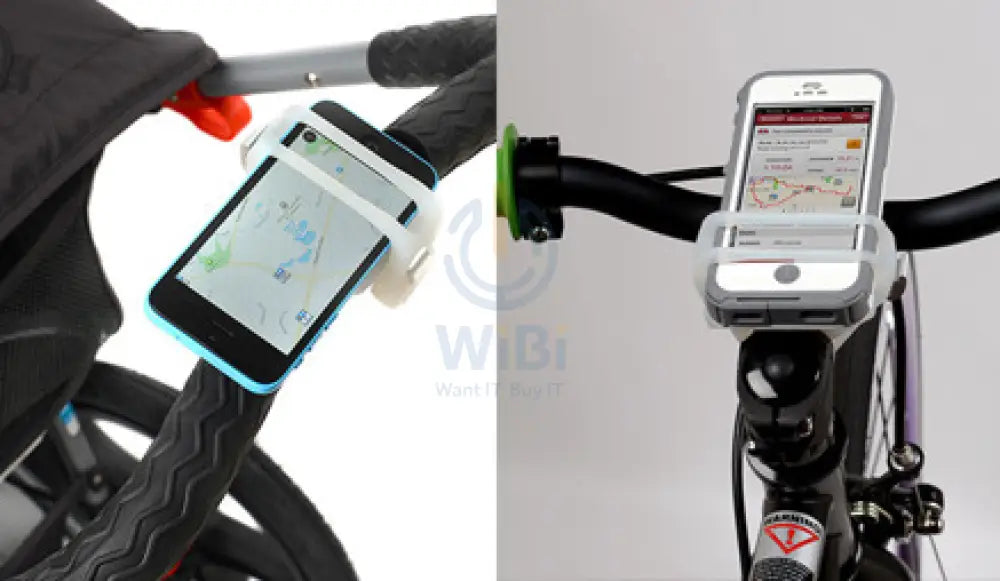 NiteIze HandleBand® Universal Smartphone Bar Bike Mount - Clear Accessories > Mobiles & Tablets > Mobiles > Mobile