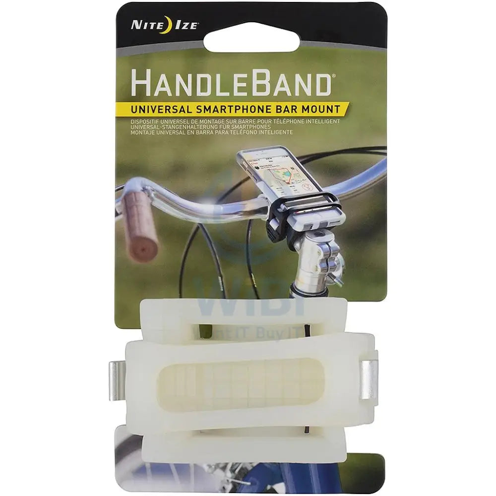 NiteIze HandleBand® Universal Smartphone Bar Bike Mount - Clear Accessories > Mobiles & Tablets > Mobiles > Mobile