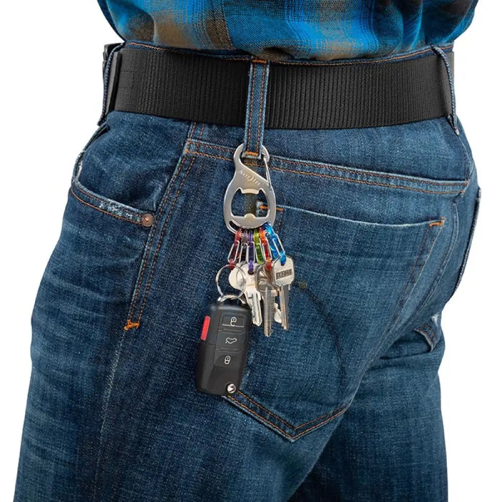 Niteize KeyRack + ™ S-Biner® - Stainless Steel - Stainless Steel Accessories > Other Accessories