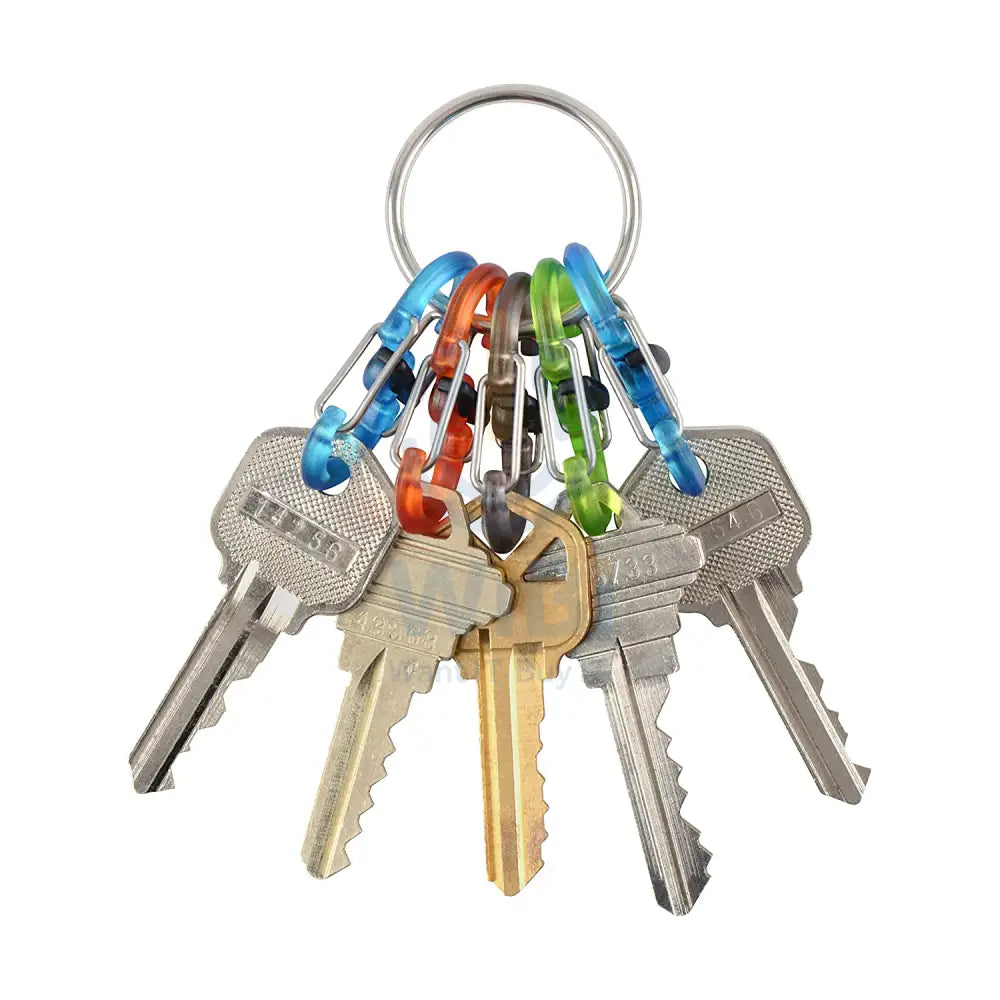 NiteIze KeyRing Locker™ S-Biner® Stainless Steel - Spectrum - Spectrum Accessories > Other Accessories