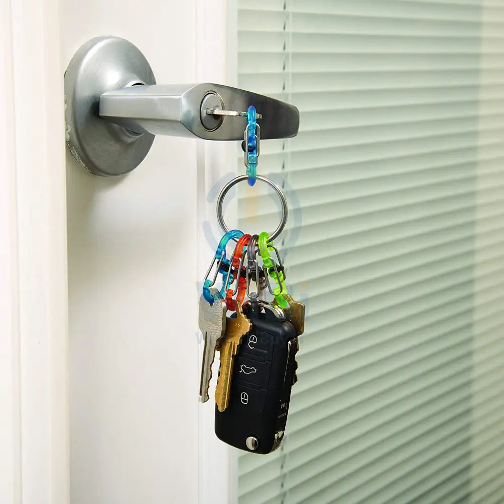 NiteIze KeyRing Locker™ S-Biner® Stainless Steel - Spectrum - Spectrum Accessories > Other Accessories
