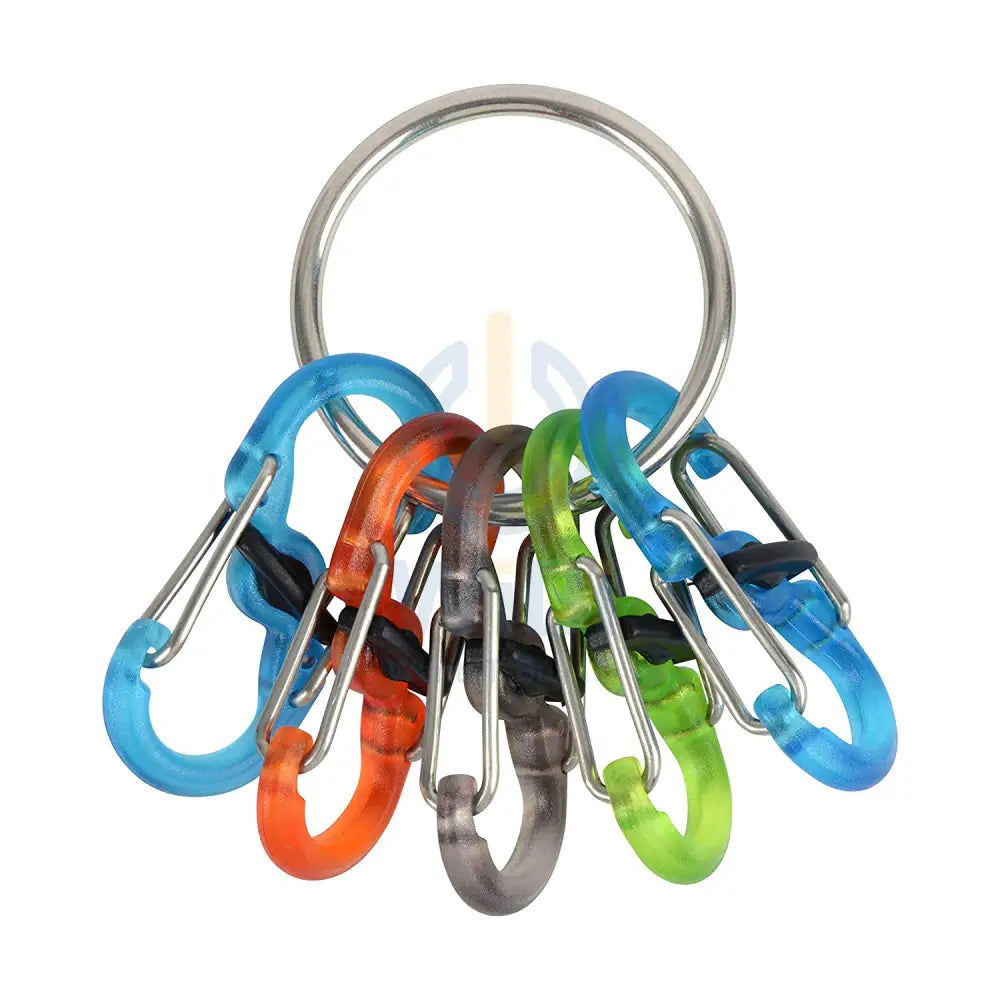 NiteIze KeyRing Locker™ S-Biner® Stainless Steel - Spectrum - Spectrum Accessories > Other Accessories