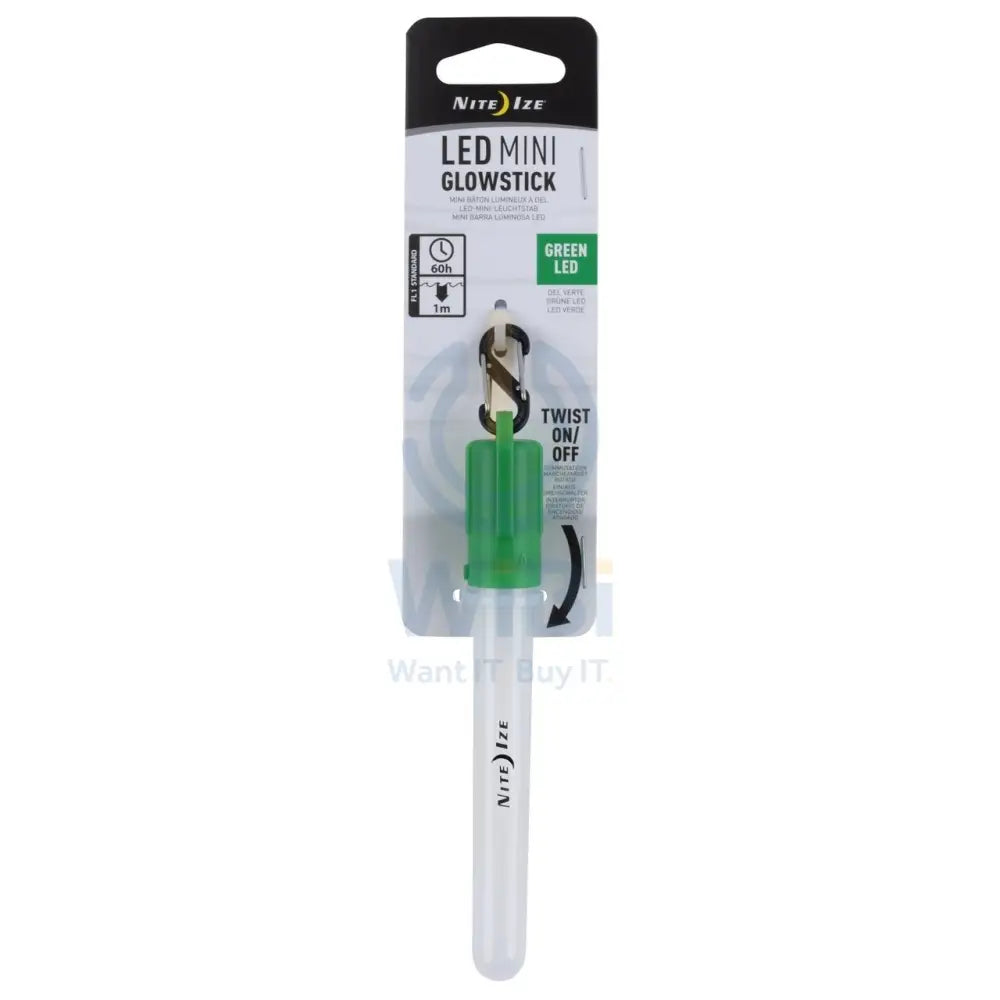 NiteIze LED Mini Glowstick - Green Accessories > Smart Devices