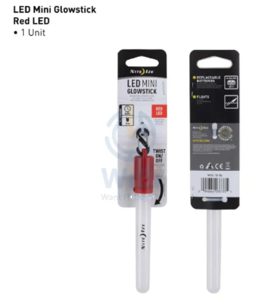 NiteIze LED Mini Glowstick - Red Accessories > Smart Devices
