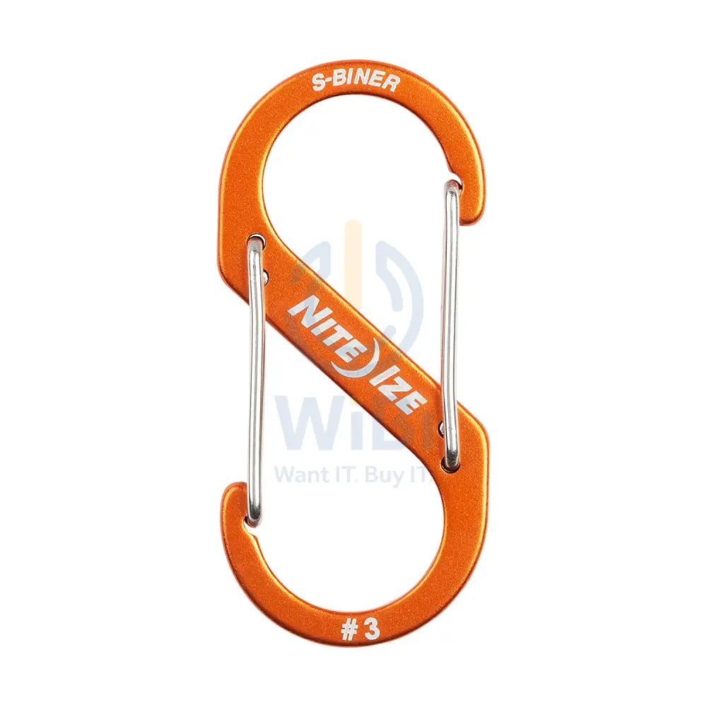 NiteIze S-Biner CarabinerAL#3 - Orange Accessories > Other Accessories