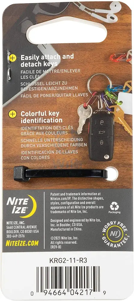 NiteIze S-Biner® KeyRing Accessories > Other Accessories