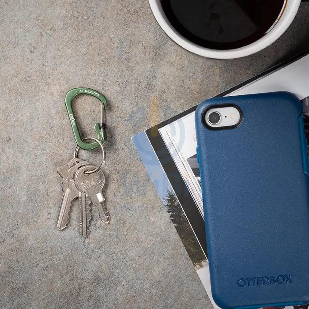 NiteIze SlideLock® Carabiner Aluminum #3 - Olive Accessories > Other Accessories