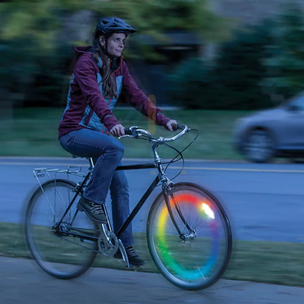 NiteIze SpokeLit® Rechargeable Bike Wheel Light - Disc-O Select™ Accessories > Smart Devices