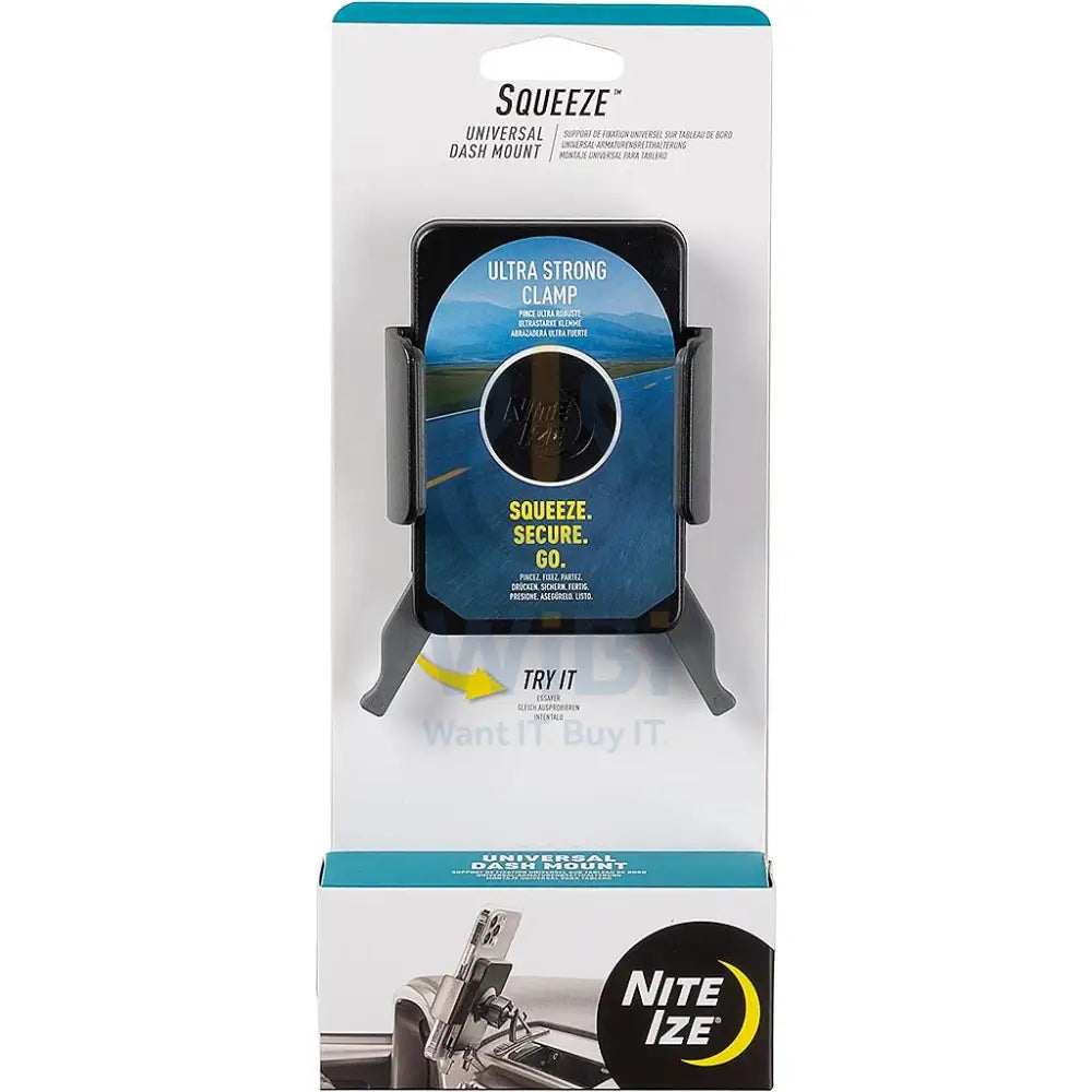 NiteIze Squeeze™ Universal Dash Mount Accessories > Mobiles & Tablets > Mobiles > Mobile Holder / Stands