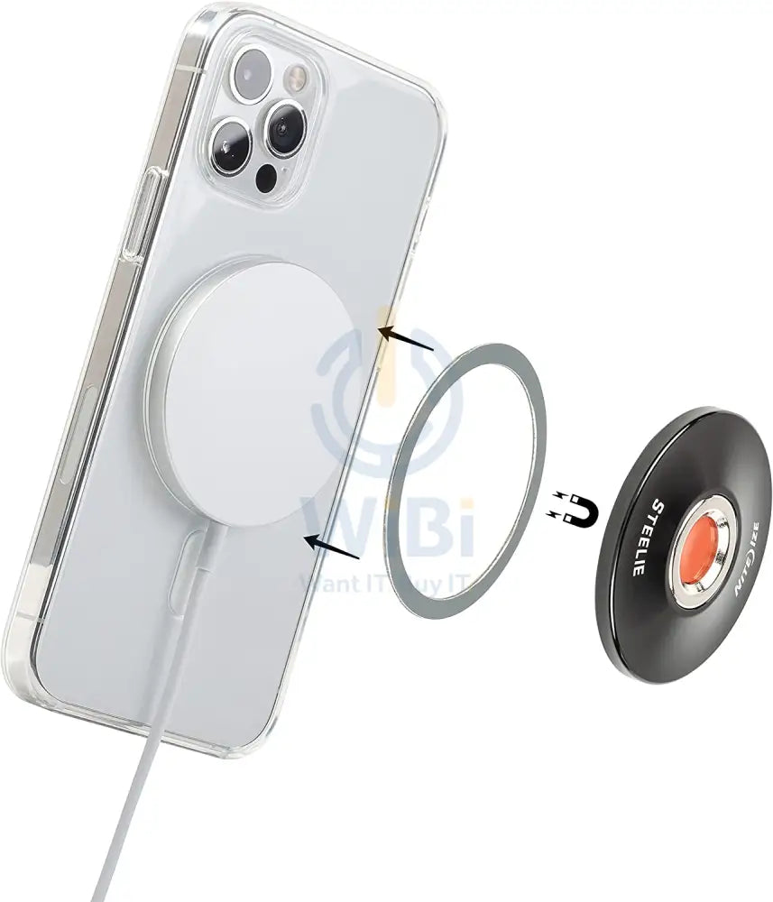 NiteIze Steelie® Orbiter® Plus Dash Kit for Magsafe Accessories > Mobiles & Tablets