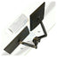 NORTH BAYOU F160 Dual Gas Strut Desktop Monitor Mount - 17” – 27” screens Accessories > Other Accessories