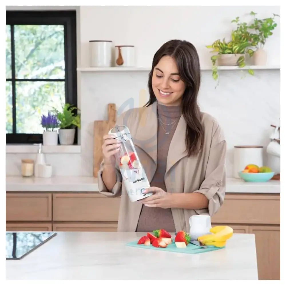 Nutribullet NB-PB475W Rechargeable Portable Blender - White Accessories > Smart Devices