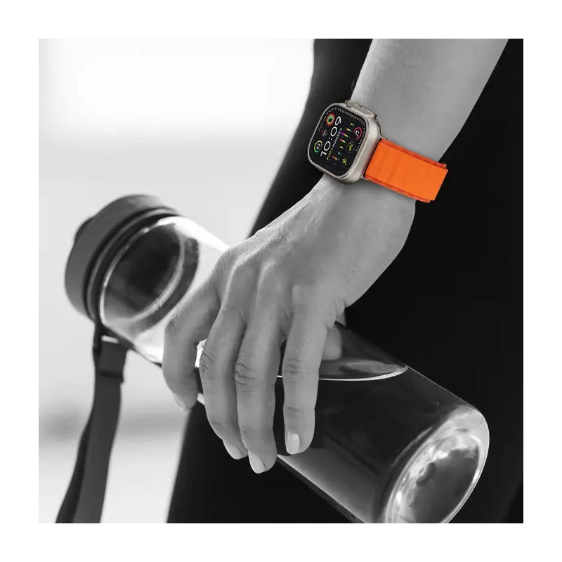 Porodo Lumina Ultra Watch - 2.2’’ AMOLED / Bluetooth / Orange Smart Watches