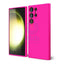 Oakxco Silicone Case For Samsung Galaxy S25 Ultra / Hot Pink Accessories > Mobiles & Tablets > Mobiles > Covers & Cases