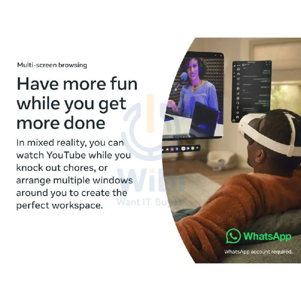 Oculus Meta Quest 3s (Batman Edition) Advanced All-in-One VR Headset - Snapdragon XR2 Gen 2 / Octa-Core / 8GB RAM
