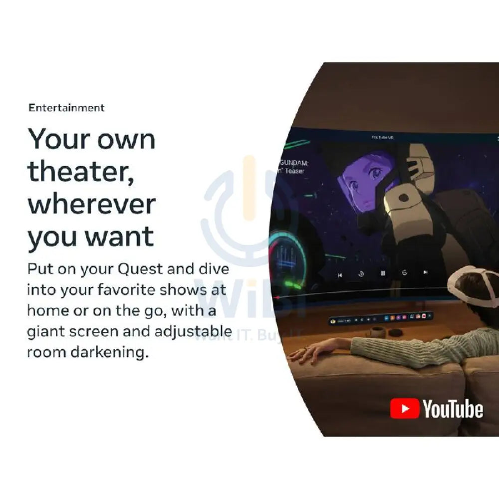 Oculus Meta Quest 3s (Batman Edition) Advanced All-in-One VR Headset - Snapdragon XR2 Gen 2 / Octa-Core / 8GB RAM