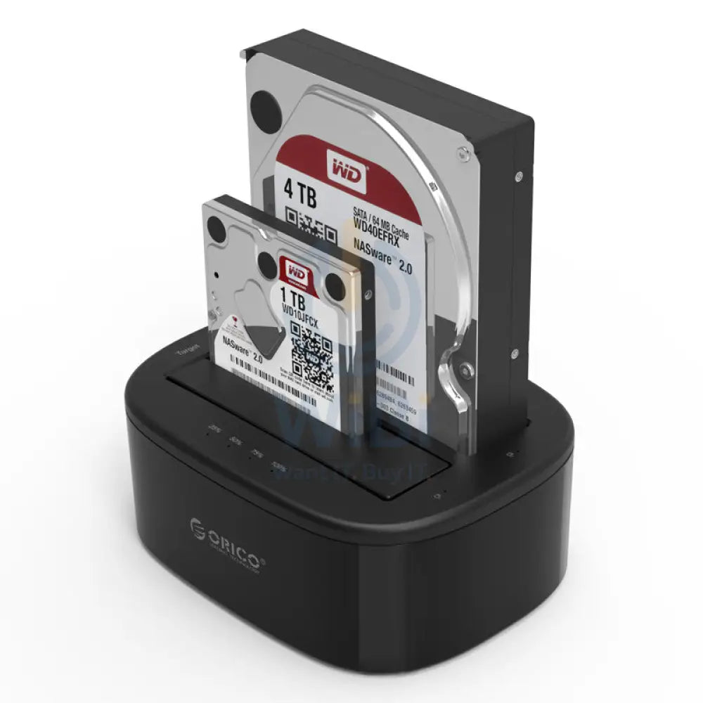 ORICO 2.5 / 3.5 inch 2 Bay USB3.0 1 to 1 Clone Hard Drive Dock Accessories > Other Laptop Accessories