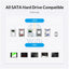 ORICO 2.5’’/3.5’’ SATA HDD/SSD Dual Bay Dock Accessories > Other Laptop Accessories