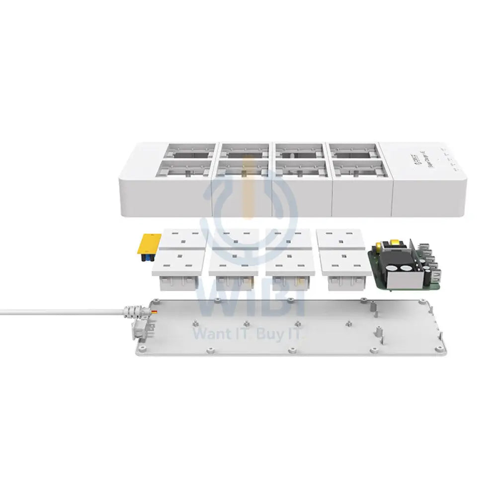 ORICO 8 AC Outlet Surge Protector with 5 USB Charging Port - White Accessories > Power > Power Protection > Surge