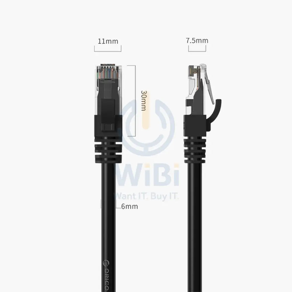 ORICO CAT6 Gigabit Ethernet Cable (PUG-C6) - 40 Meter / Black Accessories > Cables & Converters > Cables