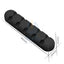 ORICO Desktop Cable Fixer 5 Way - Black Accessories > Smart Devices